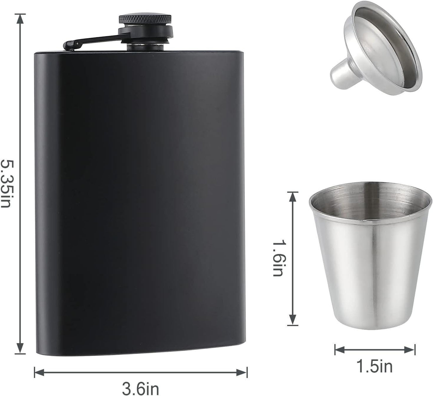 Funny Stainless Steel Hip Flask – “Don’t Judge Me, I Have Teenagers” – Gift for Parents