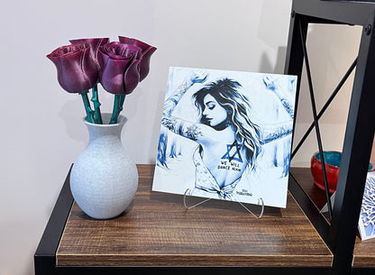 We Will Dance Again - 3D Printed Filament Painting in Support of Israel