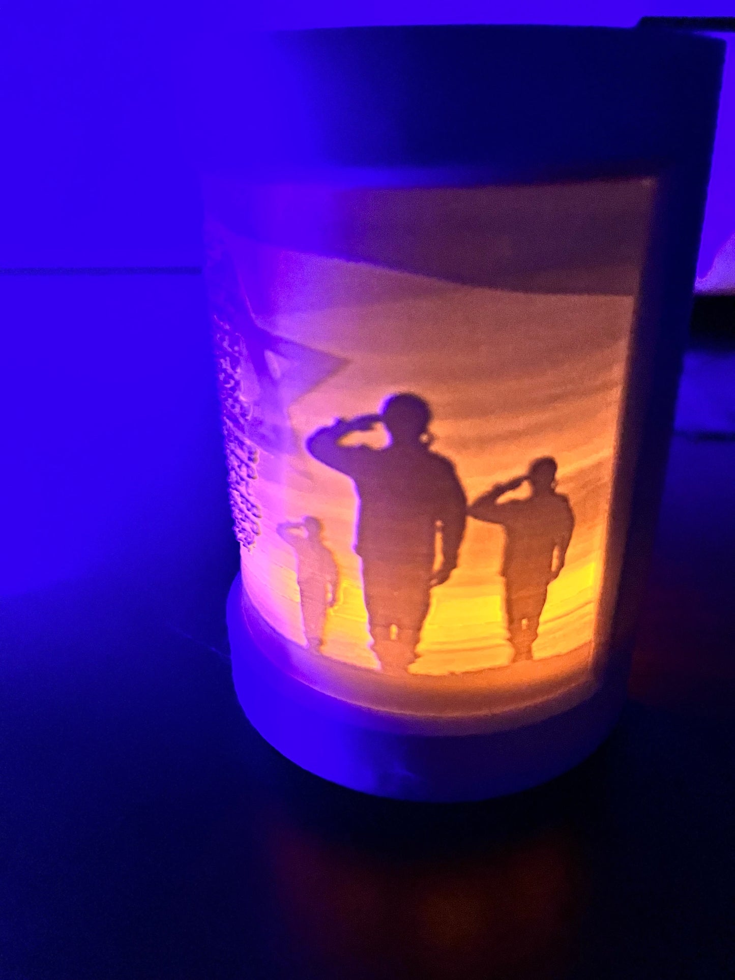Prayer for IDF - Tea Light/Votive Candle Lithophane | מי שברך לחיילי צה״ל