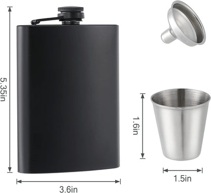 Funny Stainless Steel Hip Flask – “Don’t Judge Me, I Have Teenagers” – Gift for Parents