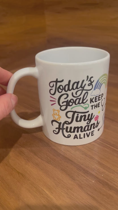 “Keep the Tiny Humans Alive” Mug – Funny Pediatric Doctor & Nurse Gift